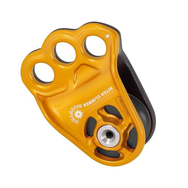 Hitch Climber Eccentric Pulley, Gold